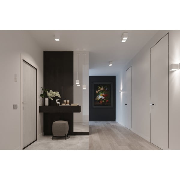 Fehér fali lámpa Geo – Sollux-image-4