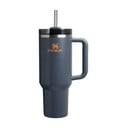 Sötétkék rozsdamentes acél termosz szívószállal 1,18 l Quencher H2.0 FlowState Tumbler Twilight – Stanley