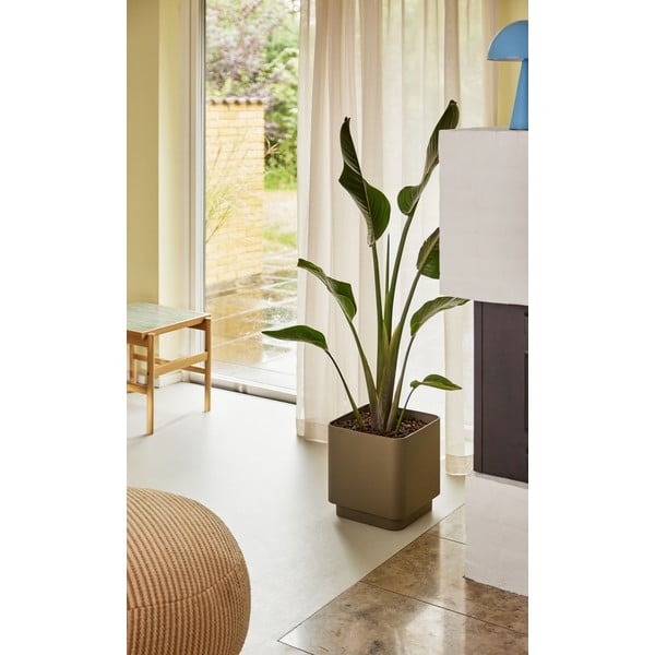 Fém virágcserép készlet 2 db-os Cube – Hübsch-image-1