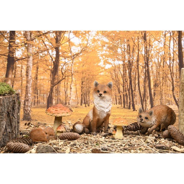 Poligyanta kerti szobor Fox – Esschert Design-image-1