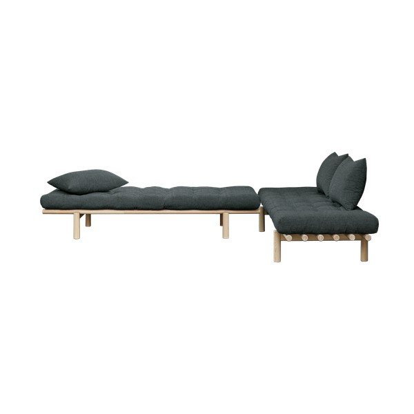 Pace fekete kanapé 200 cm - Karup Design-image-4