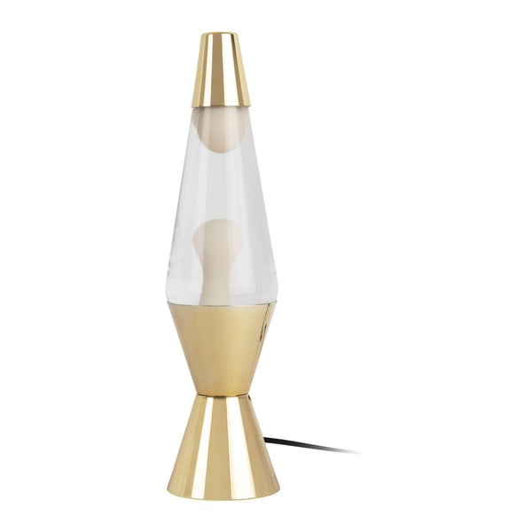 Aranyszínű asztali lámpa (magasság 37 cm)  Glitter  – Leitmotiv