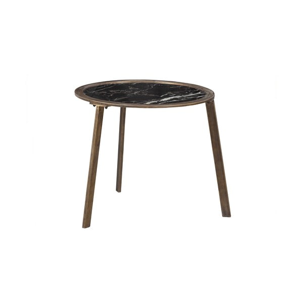 Fekete dohányzóasztal 58x58 cm Lax – BePureHome-image-1