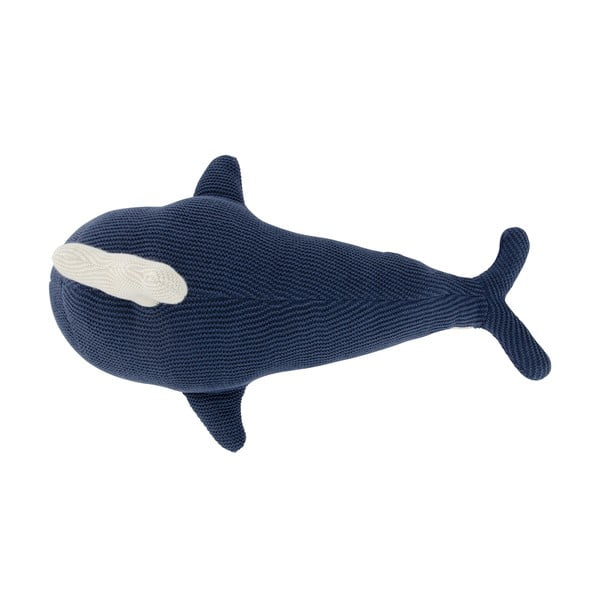 Whale kék-fehér plüssjáték - Kindsgut-image-3