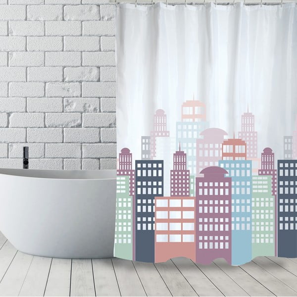 Zuhanyfüggöny 140x180 cm Villes – MSV