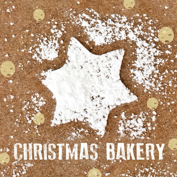 Sweet Christmas Bakery 10 db-os papírszalvéta szett karácsonyi motívummal - PPD