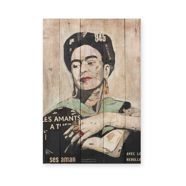 Fa falitábla 40x60 cm Frida Les Amants – Madre Selva