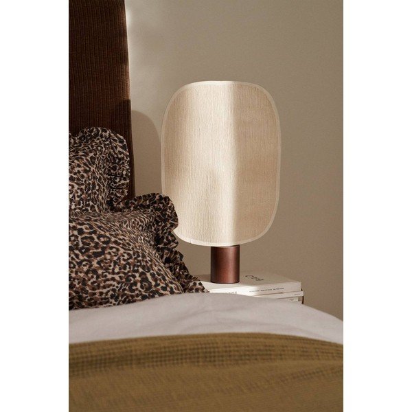 Barna-krémszínű papír asztali lámpa (magasság 44 cm) Mai Le – Ellos Home-image-2