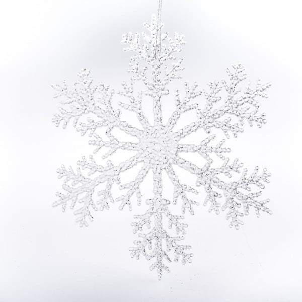 Diane hópehely formájú felakasztható karácsonyi dekoráció - Dakls