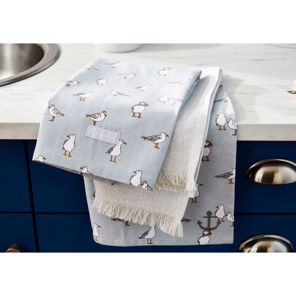 Konyharuha szett 3 db-os 45x65 cm Costal Birds – Cooksmart ®-image-2