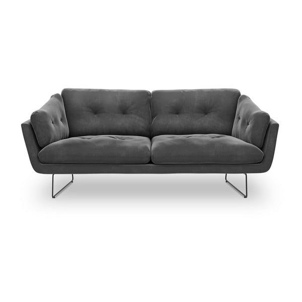 Gravity sötétszürke bársony kanapé - Windsor & Co Sofas