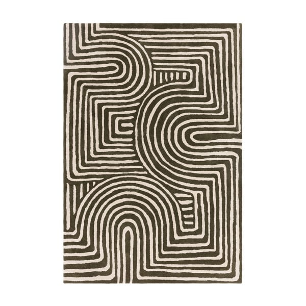 Zöld kézi szövésű gyapjú szőnyeg 120x170 cm Reef – Asiatic Carpets