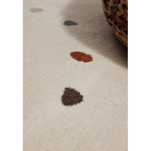 Krémszínű gyerek szőnyeg 160x235 cm Funny Dots – Hanse Home-image-3