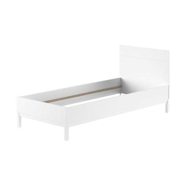 Fehér borovi fenyő gyerekágy ágyrács nélkül 90x200 cm Eva – Vipack