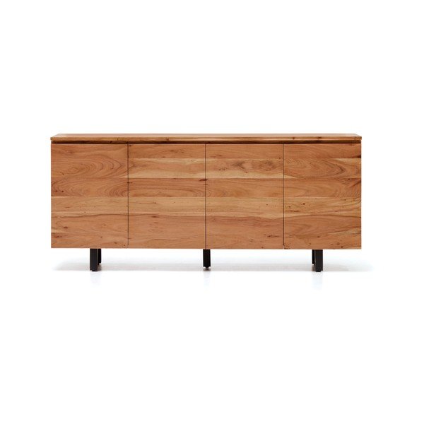 Natúr színű akácfa komód 200x88x40 cm Uxue – Kave Home
