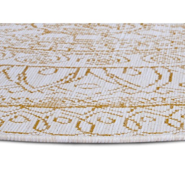 Krémszínű kerek szőnyeg ø 160 cm Spirit – Hanse Home-image-3