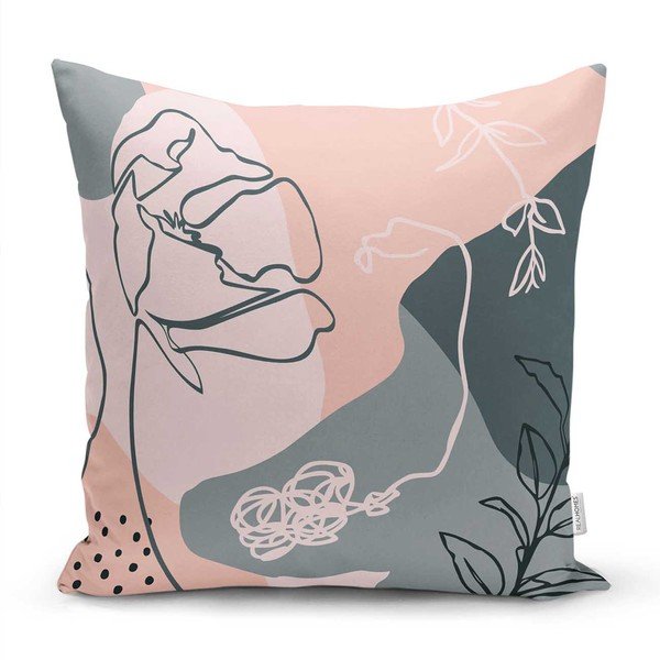 Draw Art 4 db-os dekorációs párnahuzat szett, 45 x 45 cm - Minimalist Cushion Covers-image-3