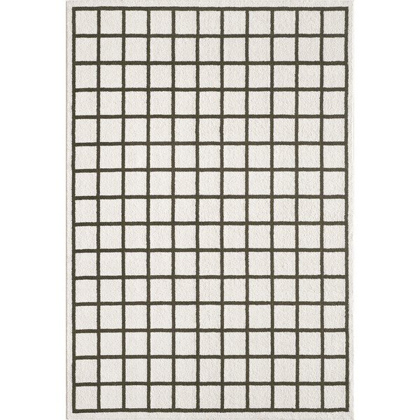Sötétzöld-krémszínű szőnyeg 160x230 cm Picnic – ESTE