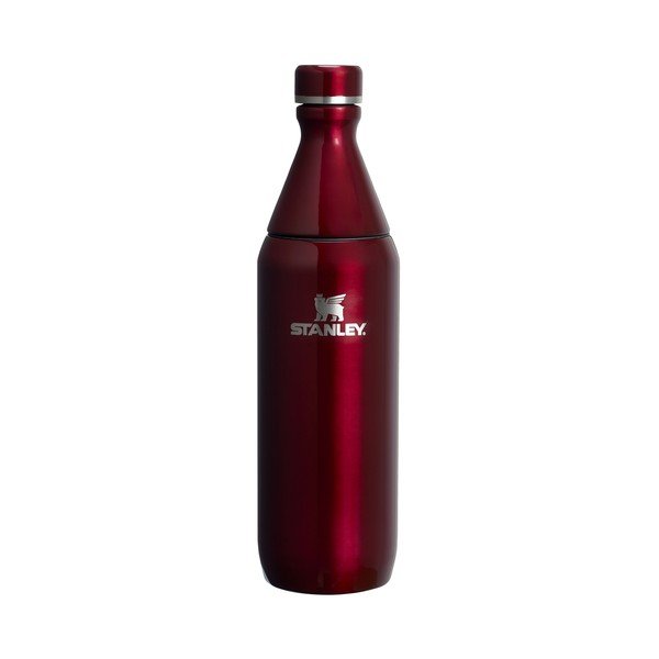 Borvörös rozsdamentes acél termopalack 600 ml All Day Slim Bottle Garnet Shine – Stanley