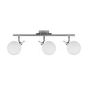 Ezüstszínű mennyezeti lámpa üveg búrával 12x62 cm Ghost – Candellux Lighting