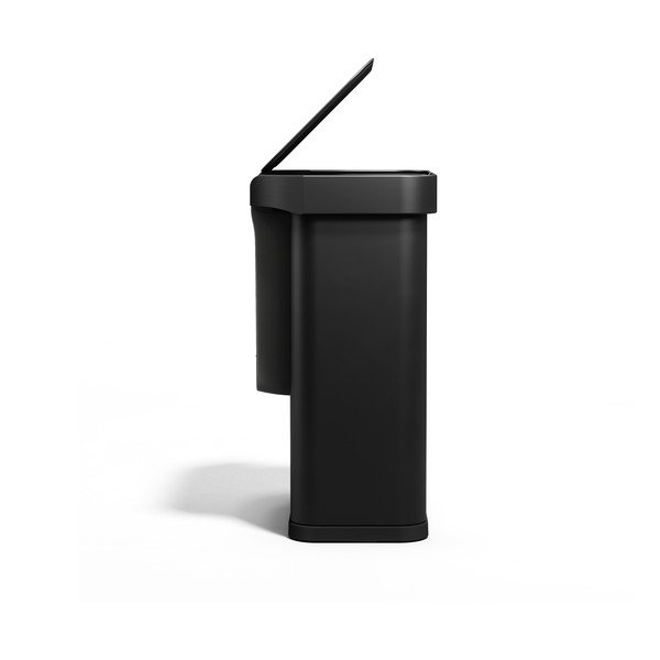 Fekete acél érintésmentes szemetes 58 l Sensor – simplehuman-image-4