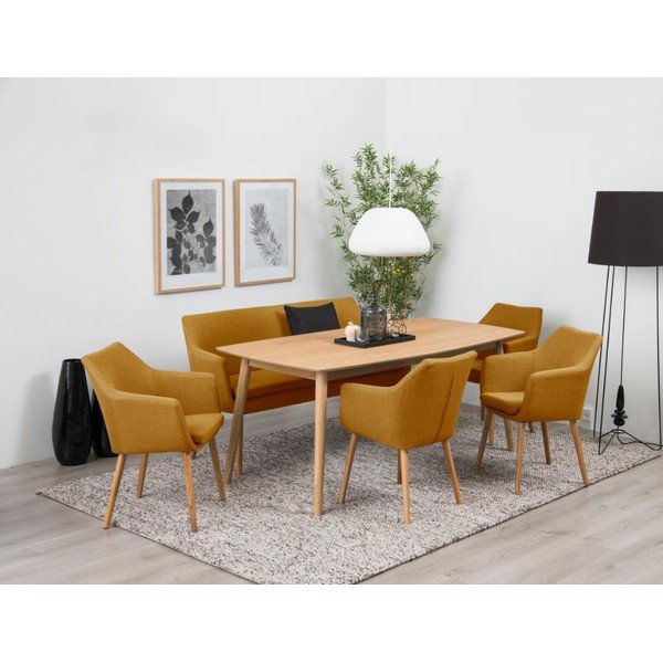Nora konyakbarna fotel - Actona-image-1
