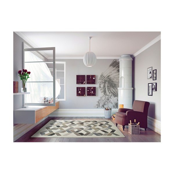 Kerala Cusmo Beige bézs szőnyeg, 160 x 230 cm - Universal-image-1