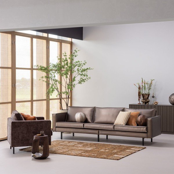 Mangófa kerek tárolóasztal ø 33 cm Bayo – WOOOD-image-1