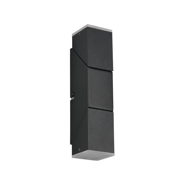 Matt fekete LED fali lámpa Raglan – Trio-image-1