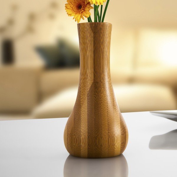 Lotus bambusz váza, 18 cm - Bambum-image-1