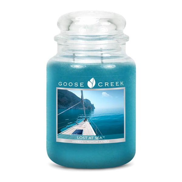 Friss tenger illatgyertya üvegben, égési idő 150 óra - Goose Creek