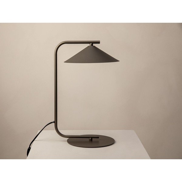 Barna fém asztali lámpa (magasság 42 cm) Nocte – Micadoni -image-2