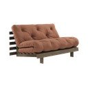 Narancssárgás rézszínű kinyitható kanapé 140 cm Roots – Karup Design