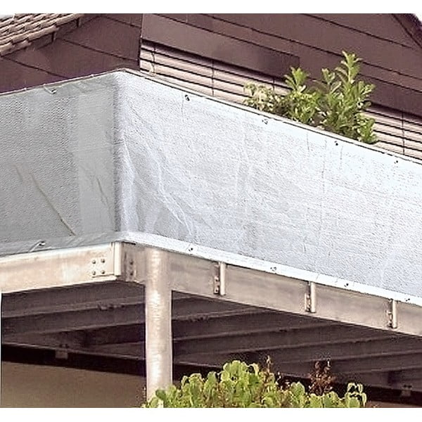 Fehér műanyag belátásgátló erkélyre 300x90 cm - Garden Pleasure