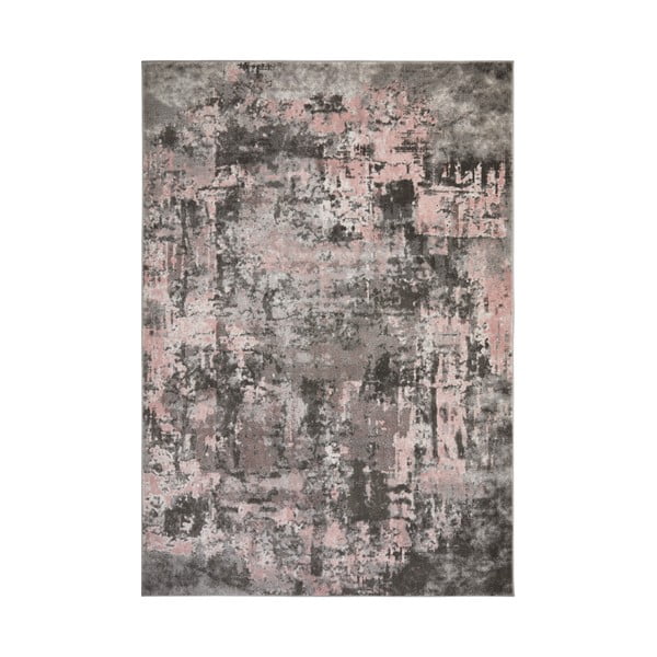 Wonderlust szürkés rózsaszín szőnyeg, 80 x 150 cm - Flair Rugs