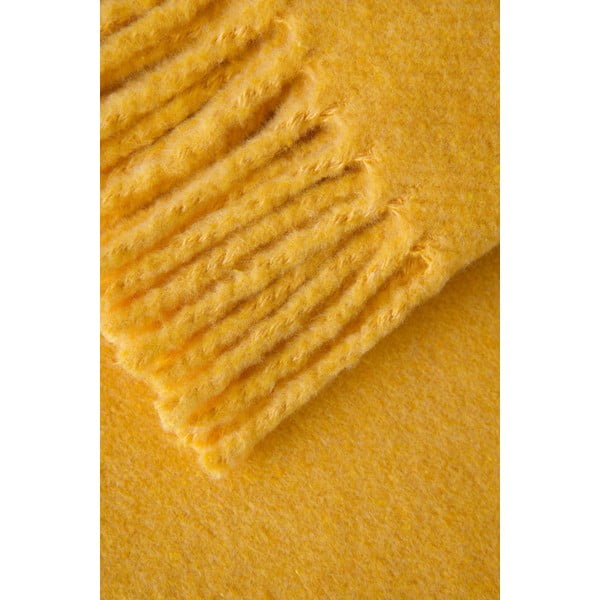 Basics sárga pléd, 140 x 180 cm - Euromant-image-2