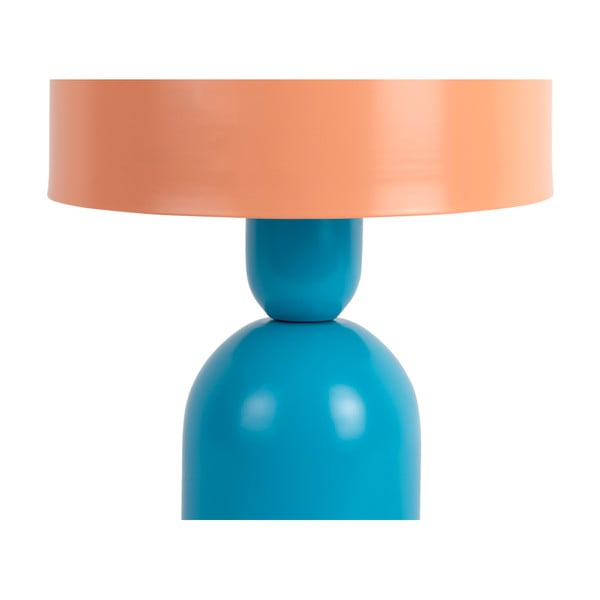 Kék-narancssárga asztali lámpa (magasság 24 cm) Double Funky – Leitmotiv-image-2