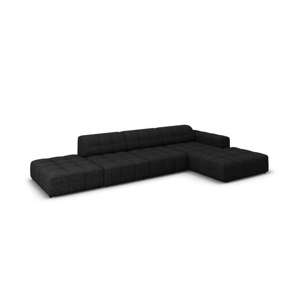 Antracitszürke sarokkanapé (jobb oldali) Chicago – Cosmopolitan Design-image-3
