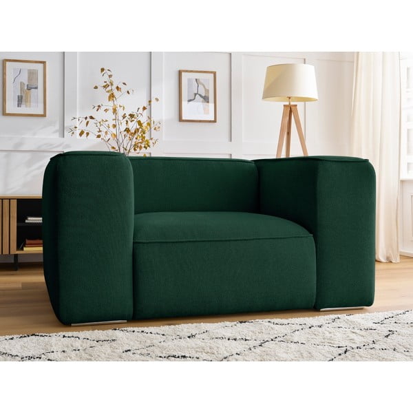 Sötétzöld fotel Zephyr – Bobochic Paris-image-1