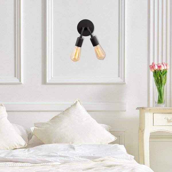 Fekete fali lámpa Harput – Opviq lights-image-1