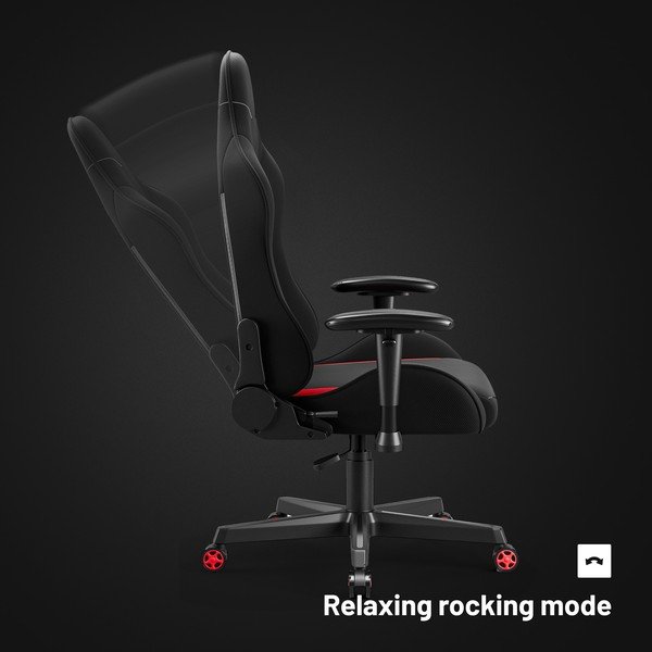Fekete gamer szék X-Starter – Diablo Chairs-image-1
