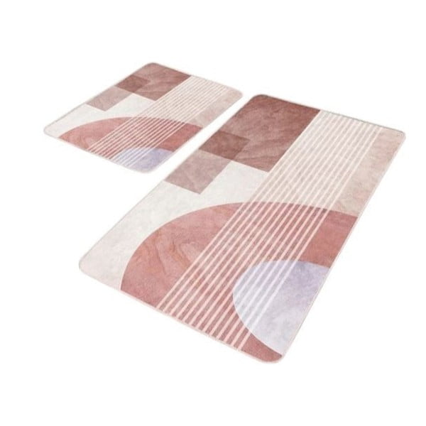 Bársony fürdőszobai kilépő szett 2 db-os 60x100 cm – Mila Home