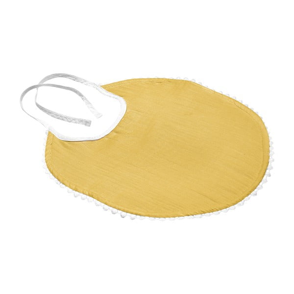 London sárga muszlin előke - Kindsgut-image-2