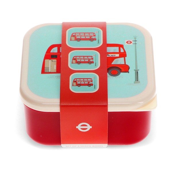 Gyerek uzsonnás doboz szett 3 db-os Routemaster Bus – Rex London-image-3
