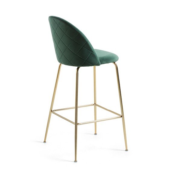 Mystere zöld bárszék - Kave Home-image-3