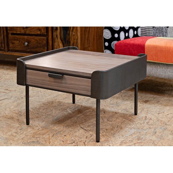 Barna jegenyefenyő dohányzóasztal 60x60 cm Toronto – Mauro Ferretti-image-1