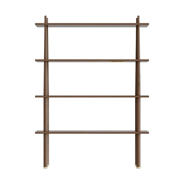 Barna moduláris polcrendszer tölgyfa dekorral 110x148 cm Stories – UMAGE-image-3