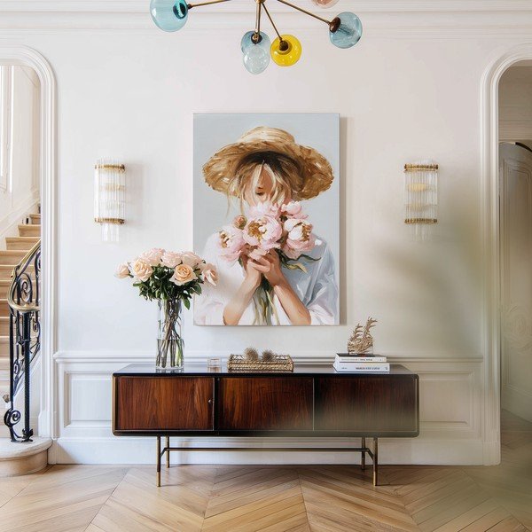 Kép kézzel festett részletekkel 70x100 cm Estelle – Styler-image-2