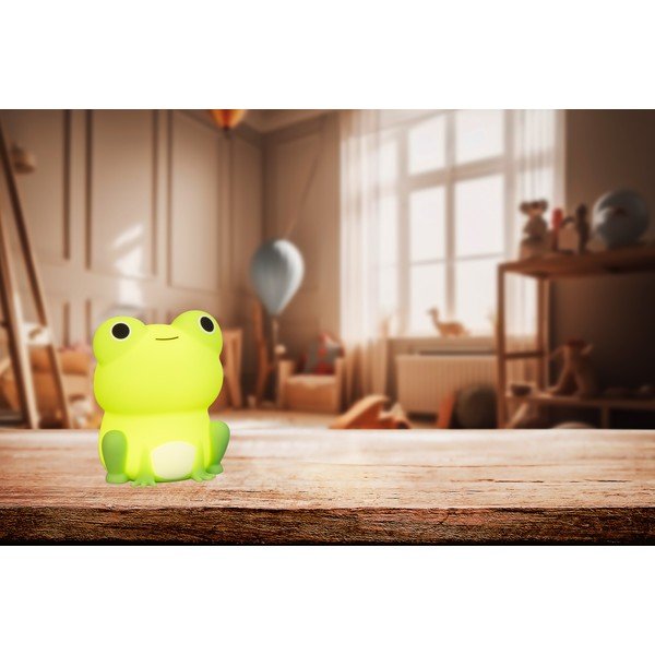 Zöld gyerek éjjelilámpa Willi – Fischer & Honsel-image-3