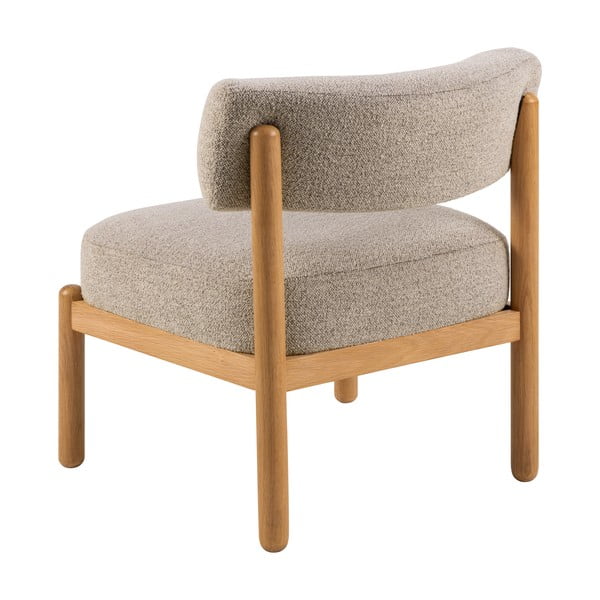 Bézs buklé fotel Burley – Actona-image-2